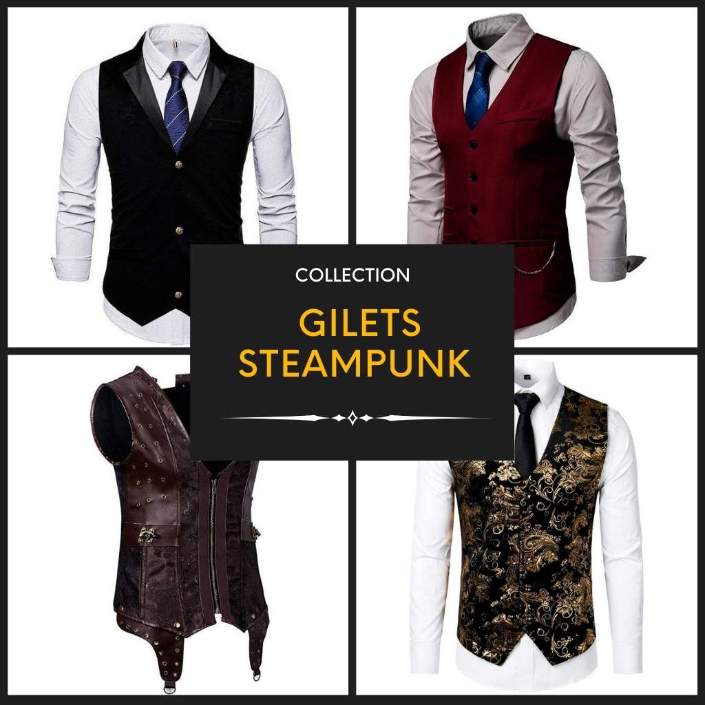Collection Gilets Steampunk