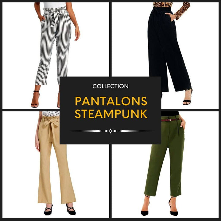Collection Pantalon Steampunk pour Femme