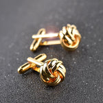 Manschettenknöpfe mit Flechtknoten - Ashford - Vignette | Steampunk Store
