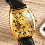 Montre Automatique Tonneau Homme à Cœur Ouvert - Vignette | Steampunk Store