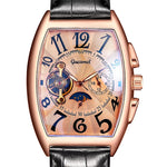 Montre Automatique Tonneau Homme à Cœur Ouvert - Vignette | Steampunk Store