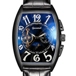 Montre Automatique Tonneau Homme à Cœur Ouvert - Vignette | Steampunk Store