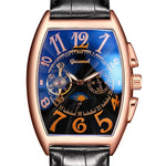 Montre Automatique Tonneau Homme à Cœur Ouvert - Vignette | Steampunk Store