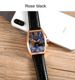 Montre Automatique Tonneau Homme à Cœur Ouvert - Vignette | Steampunk Store