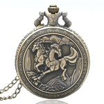 Montre à gousset cheval vintage en bronze — Stallion - Vignette | Steampunk Store