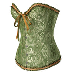 Espartilho Floral Gótico - 4 Padrões - Vignette | Steampunk Store