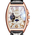 Montre Automatique Tonneau Homme à Cœur Ouvert - Vignette | Steampunk Store