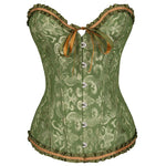 Espartilho Floral Gótico - 4 Padrões - Vignette | Steampunk Store
