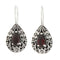 Garnet Earring - Victorian Style