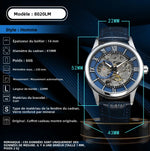 Reloj Esqueleto para Hombre con Números Romanos - Vignette | Steampunk Store