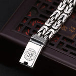 Bracelet Mantra Porte-Bonheur en Argent S925 - Vignette | Steampunk Store