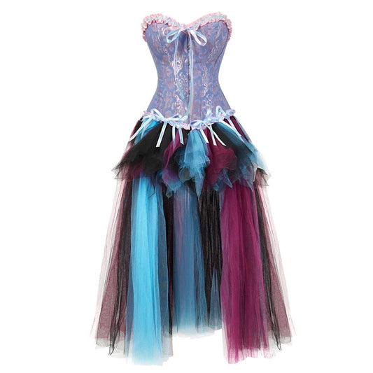 Robe Corset Tulle Steampunk
