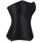 Damen-Korsett aus einfarbigem Satin – 5 Farben - Vignette | Steampunk Store