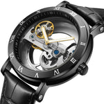 Montre Squelette Homme Transparente à Ponts Ajourés - Vignette | Steampunk Store