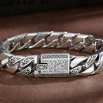 Bracelet Vigne Homme en Argent S925 - Vignette | Steampunk Store
