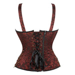 Pirate Corset with Jacquard Straps - Vignette | Steampunk Store