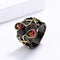 Gothic Ring for Women - Black & Gold