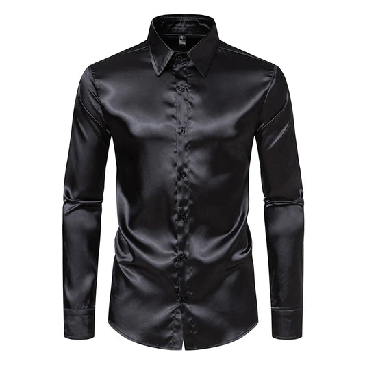 Chemise Satin Homme - Steampunk Style