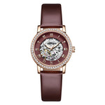 Damen-Skelettuhr mit römischen Ziffern - Victoria - Vignette | Steampunk Store
