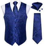 Gilet Paisley Homme - Jacquard Coloré - Vignette | Steampunk Store