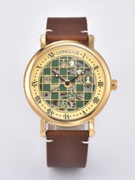 Montre Squelette Homme à Cadran Échiquier - Vignette | Steampunk Store