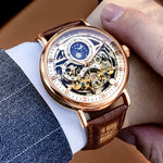 Reloj Esqueleto para Hombre con Motivo Celeste - Vignette | Steampunk Store