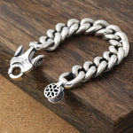 Bracelet Cubain Fleur de Cerisier en Argent S925 - Vignette | Steampunk Store