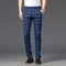 Pantalon Homme à Carreaux Subtils - 7 Coloris dont Vert Armée & Bordeaux
