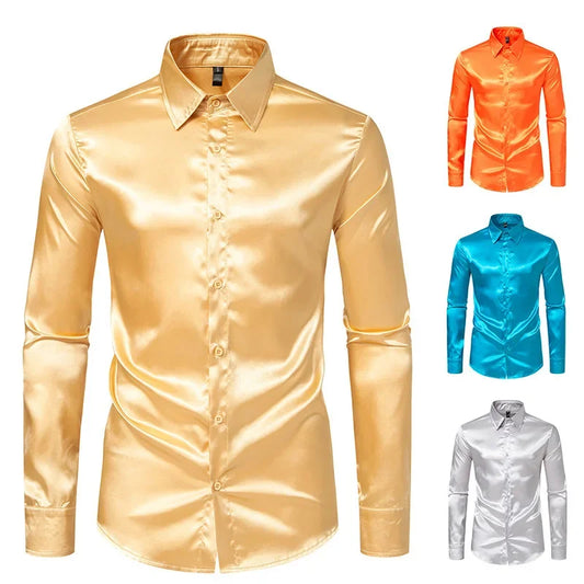 Chemise Dorée Homme - Golden Boy