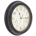 Horloge Extérieure Vintage avec Thermomètre - Vignette | Steampunk Store