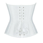 Damen-Korsett aus einfarbigem Satin – 5 Farben - Vignette | Steampunk Store