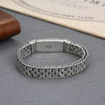 Bracelet Forever Homme en Argent S925 - Vignette | Steampunk Store