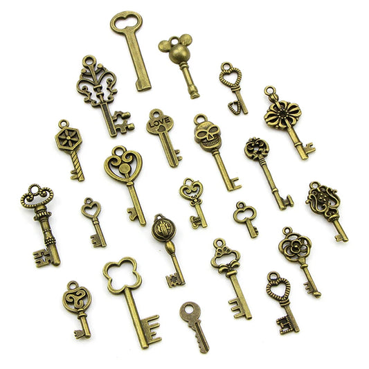 Accessoires Steampunk Clefs Vintage