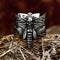Bague Papillon Tête de Mort - Gothique Punk