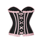 Gothic Rüschenkorsett – 5 Farben - Vignette | Steampunk Store