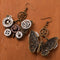 Steampunk earrings<br> Mechanical Butterflies