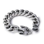 Bracelet Cubain Fleur de Cerisier en Argent S925 - Vignette | Steampunk Store