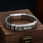 Bracelet Pixiu Homme en Argent S925 - Vignette | Steampunk Store