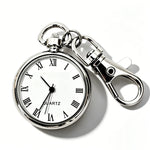 Roman Numeral Keyring Watch - Station - Vignette | Steampunk Store