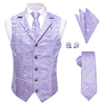 Gilet Paisley Homme à Revers - Dandy Victorien - Vignette | Steampunk Store