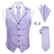 Gilet Paisley Homme à Revers - Dandy Victorien - détail 21