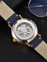 Montre Squelette Homme à Cadran Échiquier - Vignette | Steampunk Store