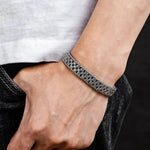 Bracelet Forever Homme en Argent S925 - Vignette | Steampunk Store