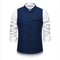 Gilet Homme Chevrons Vintage - Tweed Ajusté