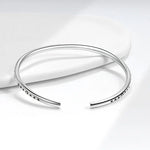 Bracelet Plume Homme Réglable en Argent S925 - Vignette | Steampunk Store