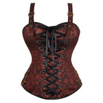 Pirate Corset with Jacquard Straps - Vignette | Steampunk Store