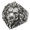 Lion Head Ring (Steel)