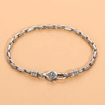 Bracelet Vajra Mantra Homme en Argent S925 - Vignette | Steampunk Store