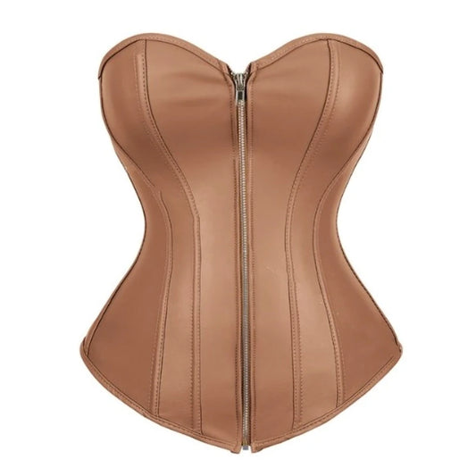 Corset Cuir Femme Souple