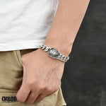 Bracelet Lion Vintage Homme en Argent S925 - Vignette | Steampunk Store